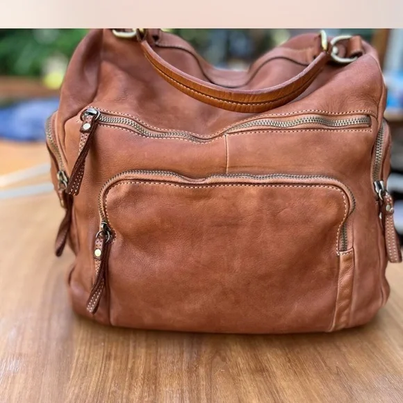 Lusher Tan Hobo Bag - Picture 6 of 7